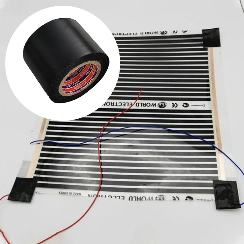 

Самоклеящаяся пленка с электрическим подогревом, Специальная водонепроницаемая лента, высокая фотозащита, аксессуар для электрической об...