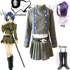 Kateкё Hitman Reborn Косплей Костюм Kokuyo школьная хром докуро для женщин мужчин и девочек школьная форма повседневная одежда парики и обувь