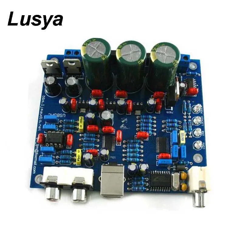 CS8416 + CS4398 DAC DIY Kit с коаксиальным USB-декодером 24/192K 32K-192K/24 бит AC15V для Hi-Fi-усилителя |