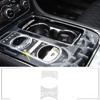 for 2010 2019 jaguar xj gear button stickers stainless steel car interior accessories
