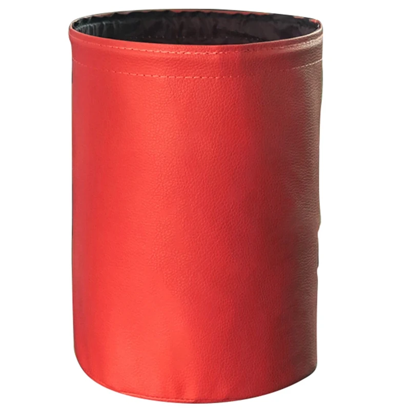 

For KIA BWM X5 Car Trash Bin Cans Folding Garbage Rubbish Hanging Cases Organizer Storage Bag Seat Waste Container Car Interior