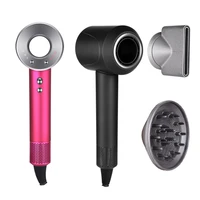 professional hair dryer high speed hairdryer temeperature control salon dryer hot cold wind negative ionic blow dryer