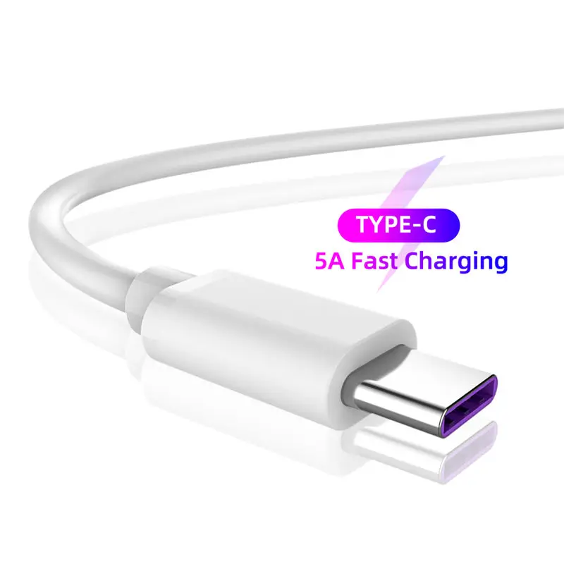 5A USB C кабель супер быстрая зарядка для huawei mate 30 P30 Lite Xiaomi Mi 9 usb type C кабель для samsung S8 S9 S10 type C кабель
