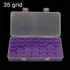Новинка; Большие размеры 35-сетка большая емкость бусины в виде риса коробка DIY бусины коробка алмазов картина коробка для хранения