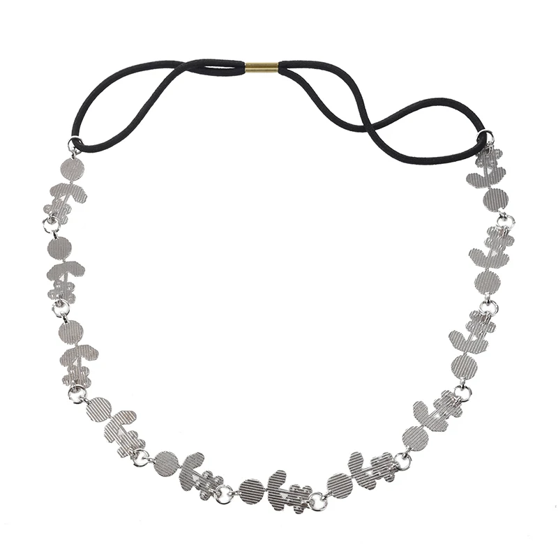 Мода женщин Серебряный горный хрусталь кристалл цветок лента для