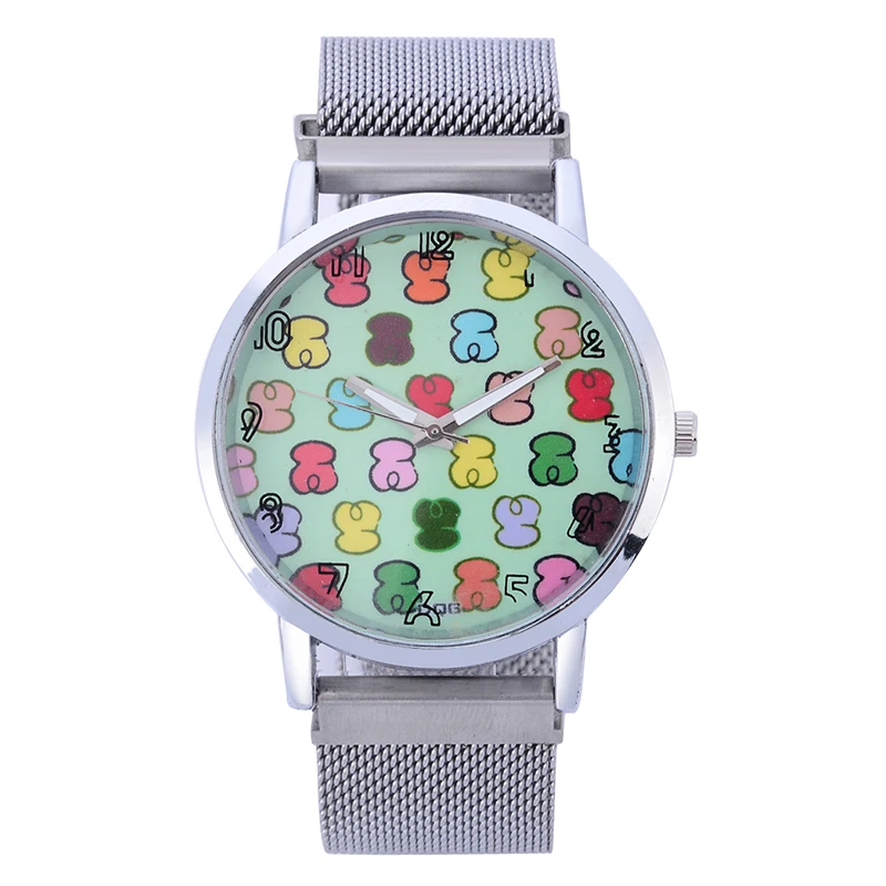 Reloj mujer новинка DQG Брендовые женские часы модные цветные кожа кварцевые женская