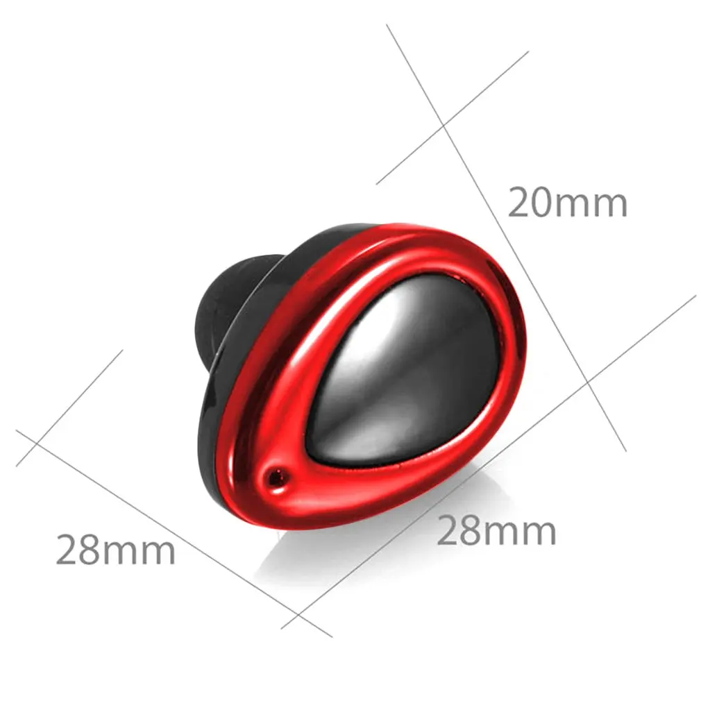 

1Pair Bluetooth 4.1 Wireless Earphones True Wireless Stereo Earbuds In-Ear TWS Bluetooth Headset With Charging Box