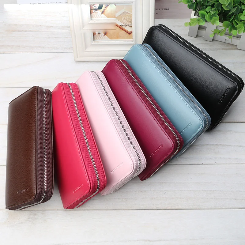 Кошельки из натуральной кожи с рчид для женщин бумажники несколькими