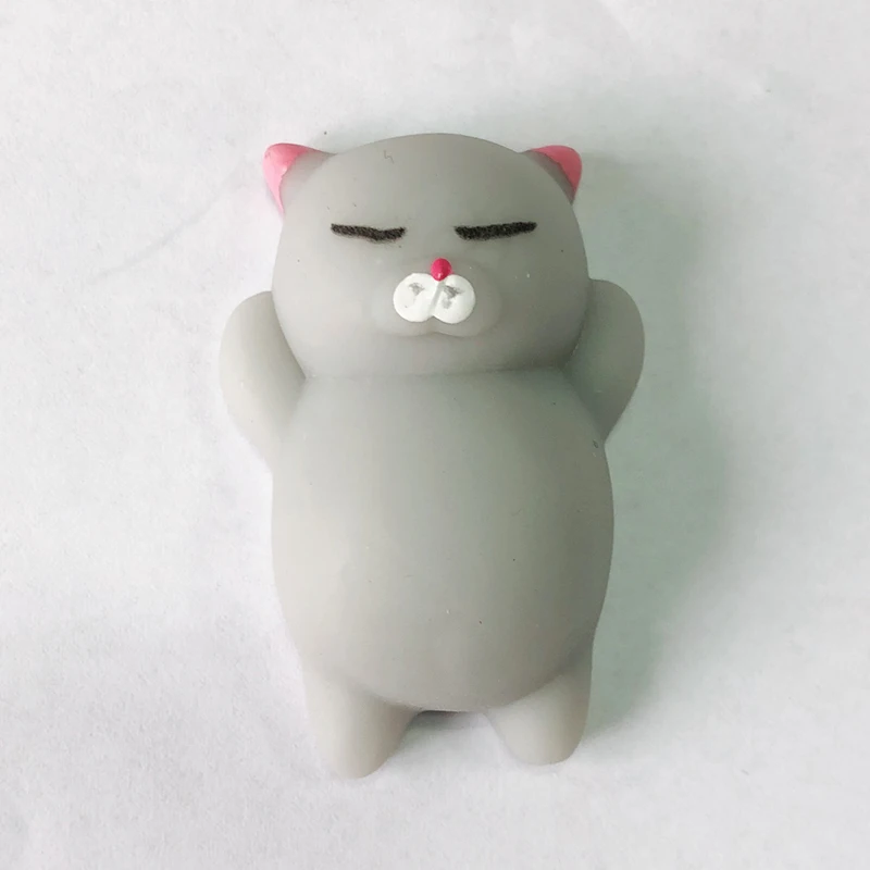 Мини игрушка для сжатия симпатичный мяч животное сжимаемая Mochi мягкая липкая