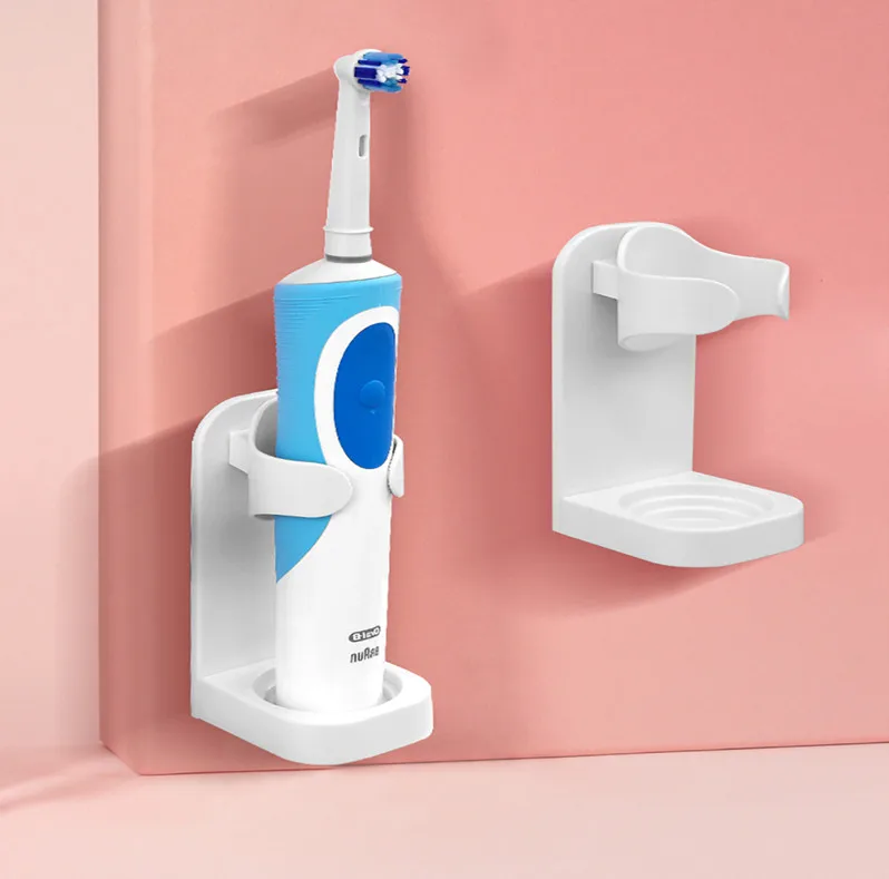 

Creative Traceless Stand Rack Organizer Electric Wall-Mounted Holder Space Saving Bathroom Accessories Toothbrush Holder