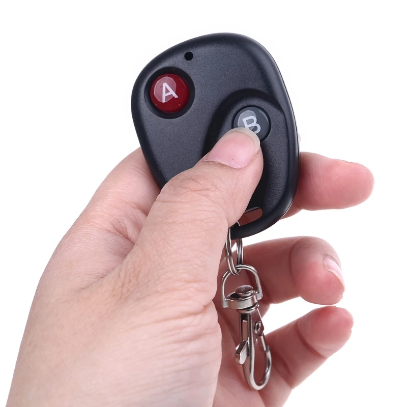 

433MHz DC 5V-12V Mini Wireless RF Remote Control Switch LED Light Lamp Receiver