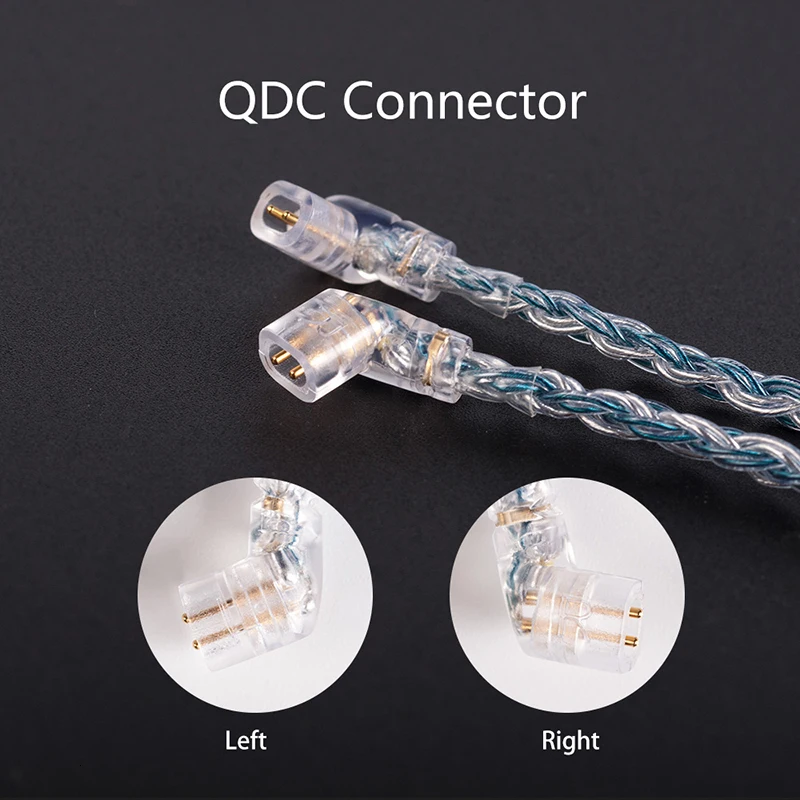 Yinyoo 16 Core High Purity Silver Plated Cable 2.5/3.5/4.4MM With MMCX/2PIN/QDC TFZ FOR KZZS10Pro AS10 ZSNPRO C12 V90 BLON BL-03