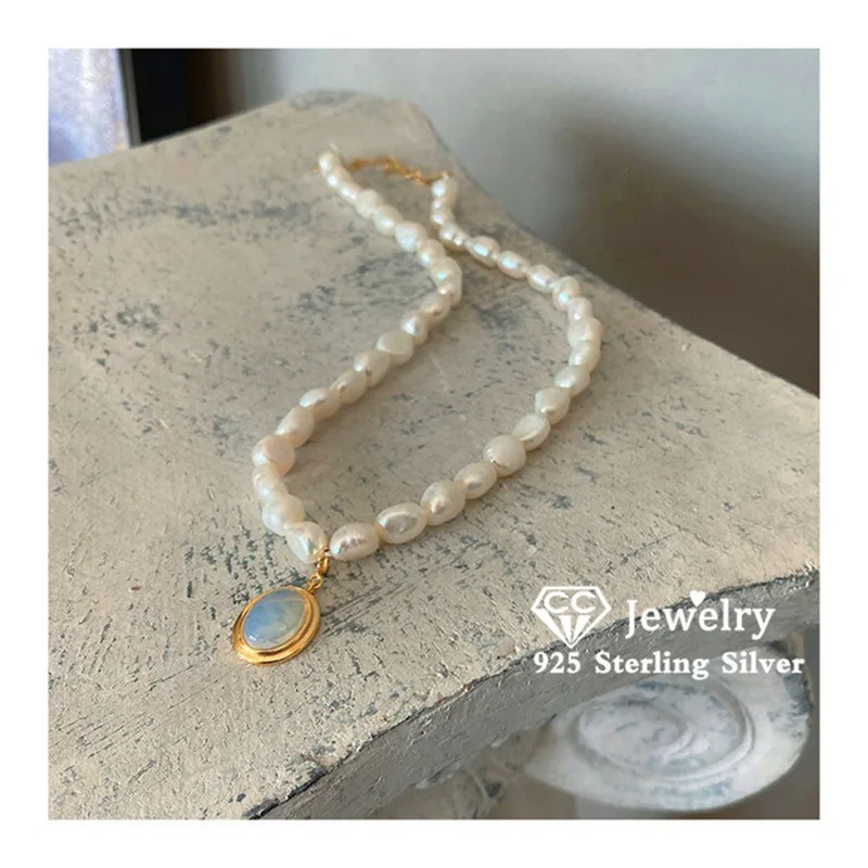 

Ожерелья-подвески для женщин, Винтажные Ювелирные изделия из искусственного жемчуга в стиле барокко