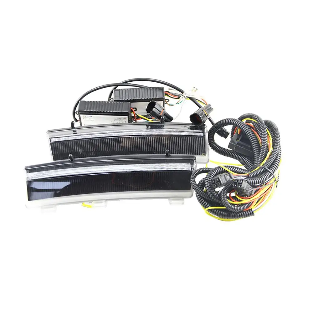 2 шт. для Nissan 350Z/Z33 2006-2009 2-в-1 автомобилей спереди Дневной светильник руководство