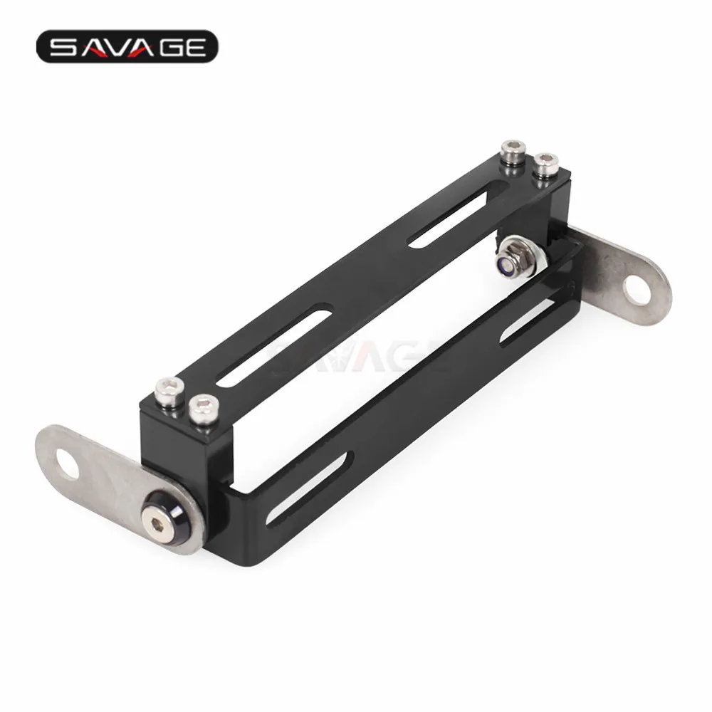 

Universal Plate Holder 90 Angle Adjustable Motorcycle Accessories Bracket License Plate Support Tail Tidy Fender Eliminator
