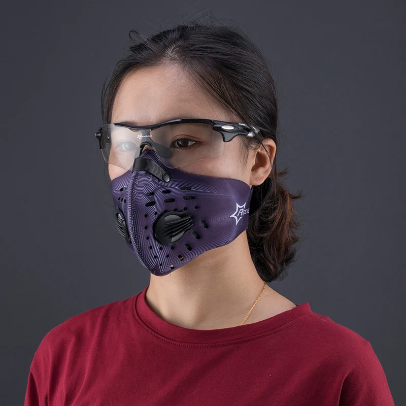 Rockbros Half Face Mask Sports Respirator Airsoft Bike Bicycle Anti-dust Breathable Mouth Facemask Accessories | Спорт и развлечения