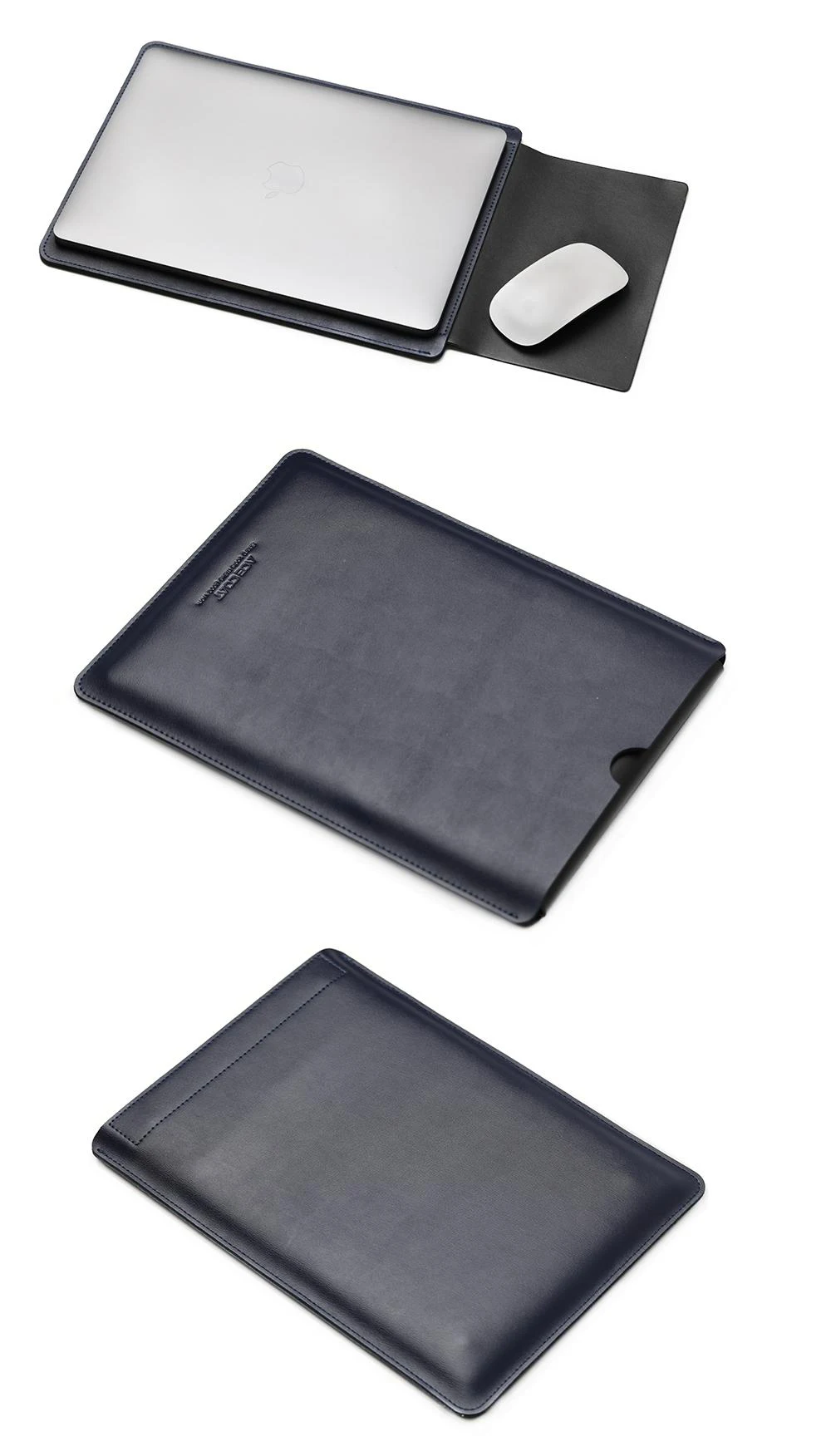 Защитная сумка ACECOAT из спилка для Apple Macbook Air Pro Retina13 12 15 16 чехол для ноутбука macbook pro 13 Чехол