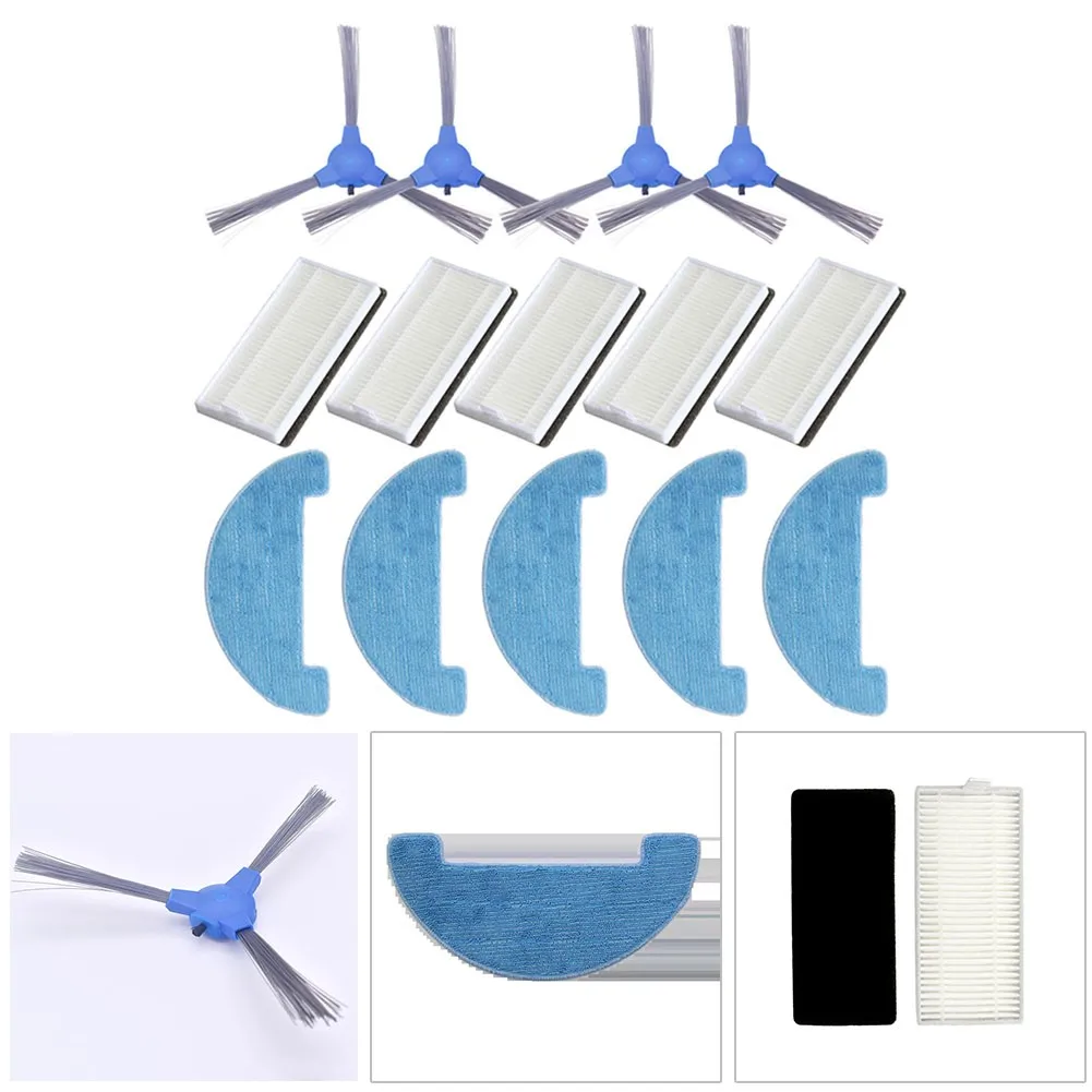

Side Brush Filter Mops Kit For Polaris 1226 Robot Vacuum Cleaner Cleaning Spare Parts Cleaning Tool Accessories Combination