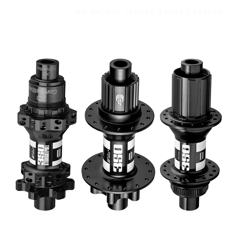 

DTSWISS SHIMANO SRAM X 350 disc brake MTB bike hub straight pull hub sealed bearing Super light 6-bolt 28H shaft 110*15/148*12