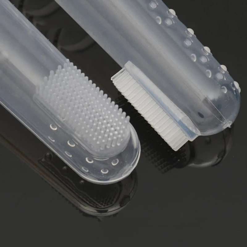 Супермягкая щетка на палец для собаки Тэдди не дышит татар уход за зубами товары