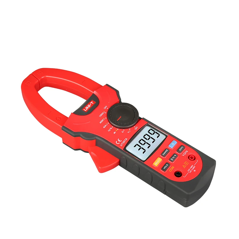UNI T UT207A/UT208A/UT209A 1000A цифровой клещи AC/DC Амперметр