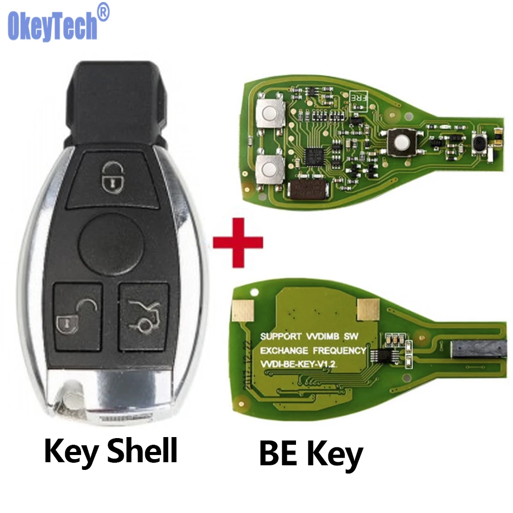 Ключ дистанционного управления OkeyTech VVDI BE Key Pro для Benz V1.5 PCB улучшенная версия смарт