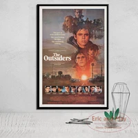 the outsiders classic movie posters and prints canvas painting wall art picture vintage poster decorative home decor tableau