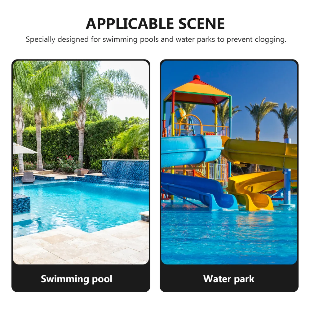 

3pcs Swimming Pool Ground Leakage Accessories Pool Drain Base Cover Parts