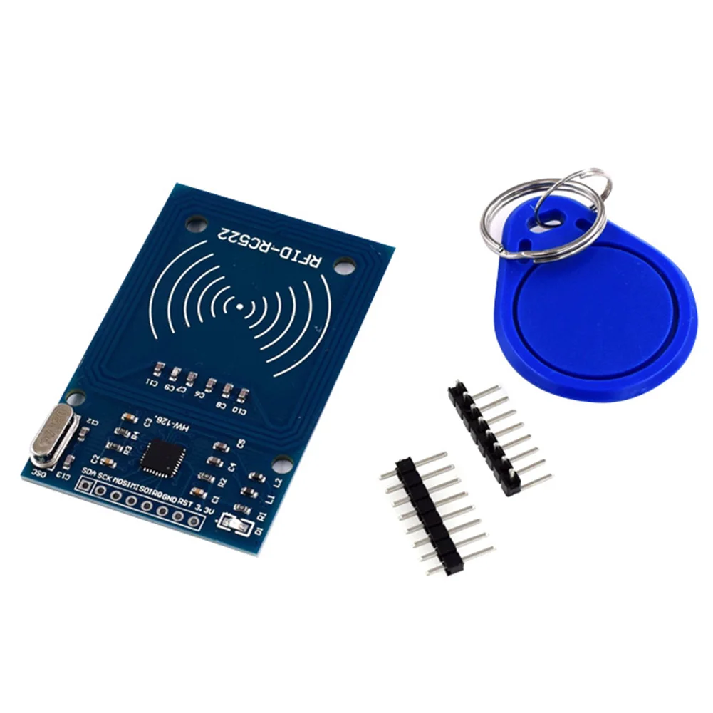 HW 126A RFID комплект MF RC522 MFRC 522 IC Card Reader модуль 13 56 МГц с S50 белая карта + кольцо для