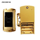 Умный Замок для шкафа 125 кГц EM, скрытый электронный замок RFID для мебели, БЕСКЛЮЧЕВОЙ замок для ящиков, шкафов с браслетом EM