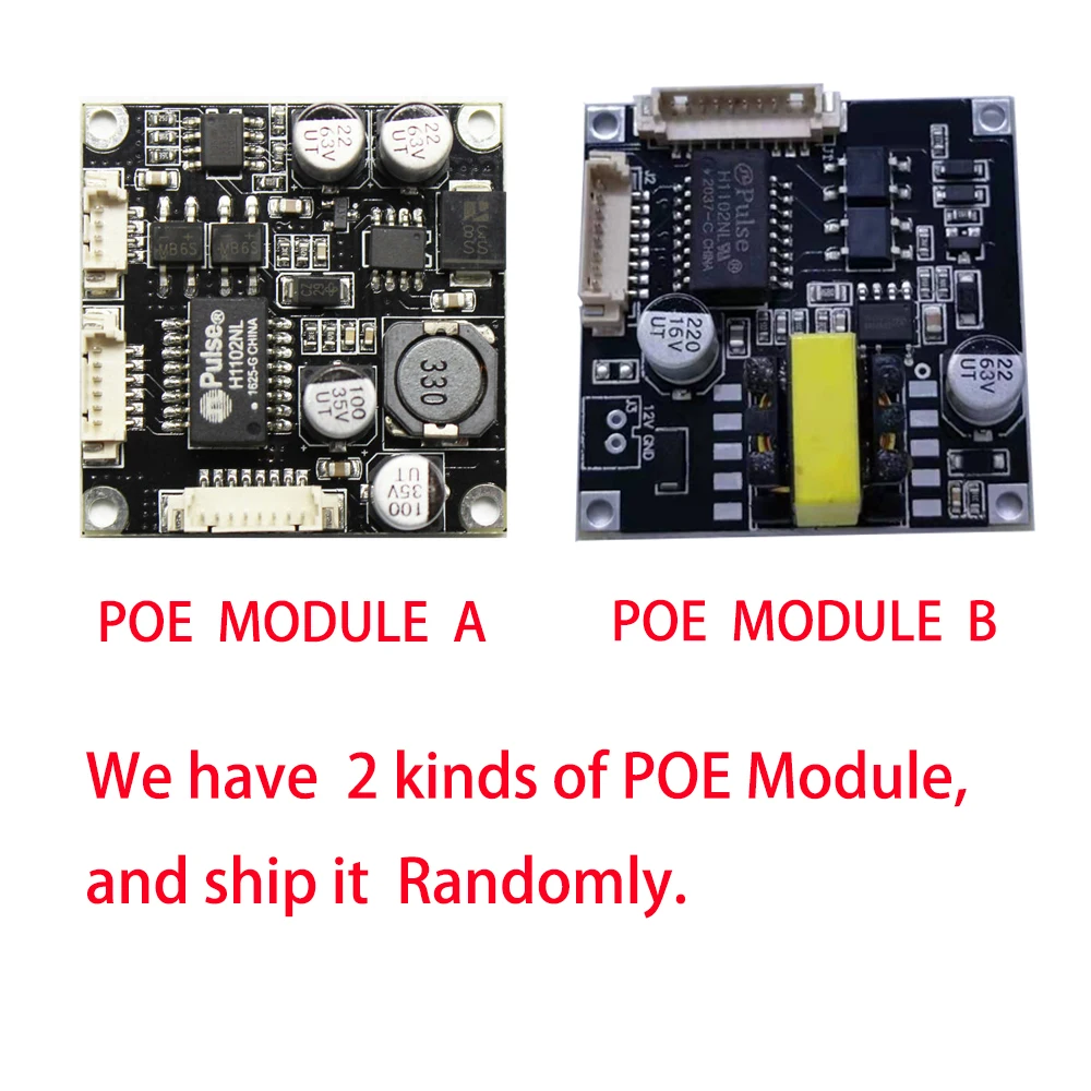 Плата модуля PoE для IP-Камеры 5 шт./лот 48 В поддержка s Power Over Ethernet 12 1A сетевая камера