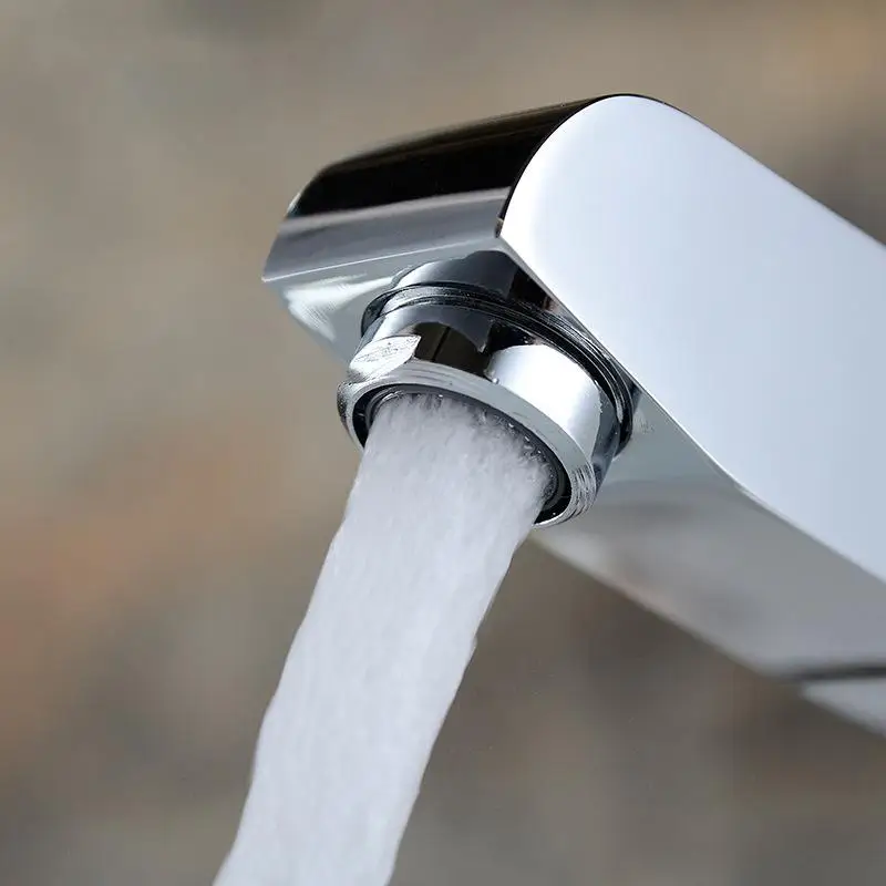 Выдвижной смеситель хромированный/Черный кран для мытья волос и лица