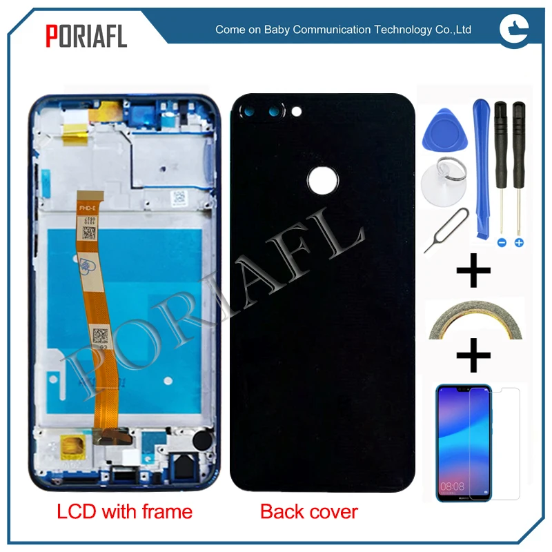 Для Honor 9i ЖК дисплей + панель сенсорного экрана дигитайзер в сборе с рамкой для