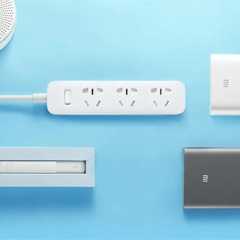 Оригинальная коммутационная панель Xiaomi Mihome Mijia 3 порта базовая версия лента