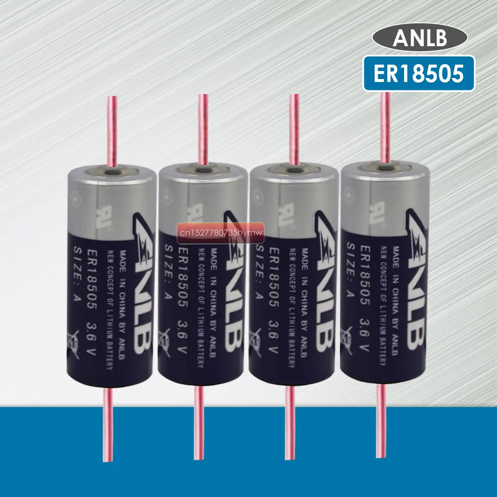 

5pcs/lot NEW Original ANLB ER18505 4000mah lithium battery With Pins primary batterycapacity for smart card meter