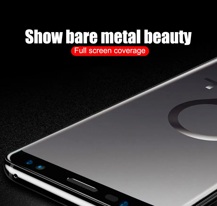 500D полностью изогнутое закаленное стекло для samsung Galaxy S9 S8 Plus Note 9 8 Защита экрана для samsung S7 Edge S9 защитная пленка