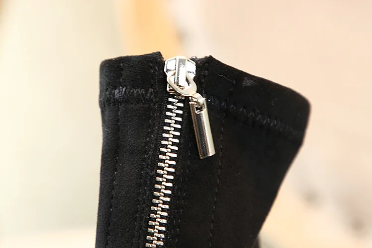 Новые осенние детские сапоги до колена; Детские повседневные сапоги; обувь принцессы для маленьких девочек; брендовые черные сапоги; модные милые сапоги; теплые сапоги