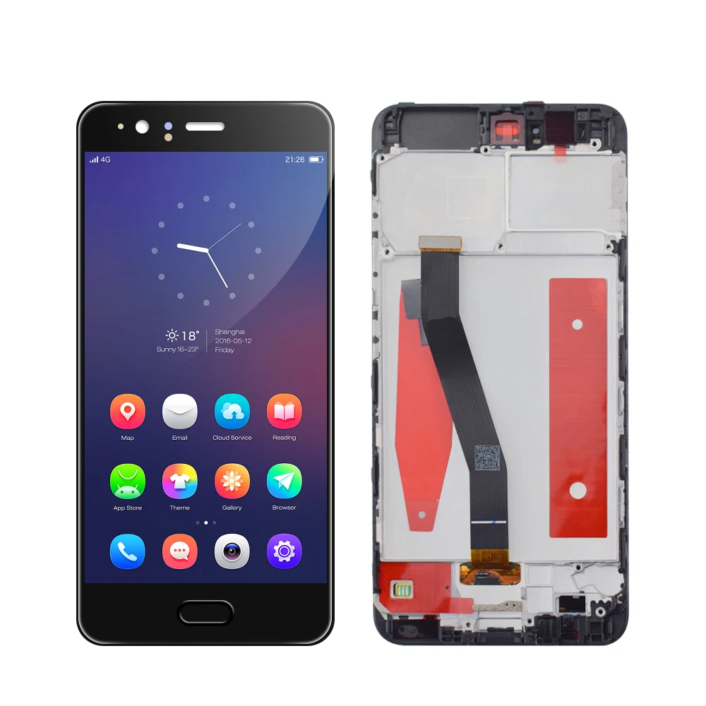 

AAA Quality Original 5.1" LCD Display for Huawei P10 LCD Display Touch Screen VTR-AL00 VTR-L09 VTR-L29 VTR-TL00 Parts with Frame