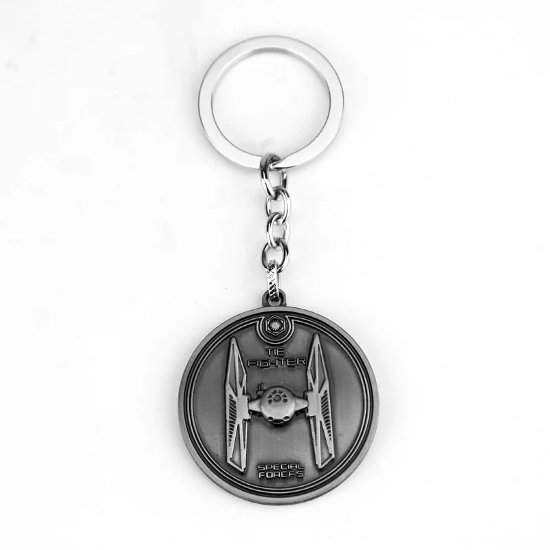 K175-silver Звезда классического кино войны Start Trek Светлячок Serenity Реплика HD космический корабль металлический брелок Звездные войны Брелок Сумочка Пряжка подарок - Цвет: K175-silver