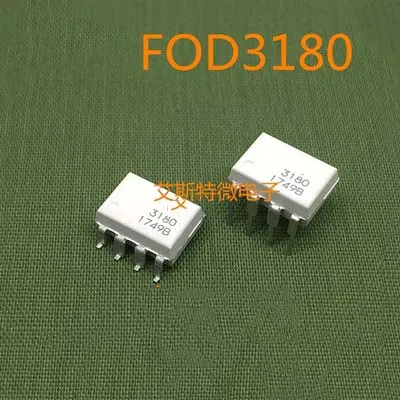 

10pcs/lot A3180 HCPL-3180 HCPL3180 SOP8 F3180 FOD3180