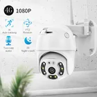 Камера видеонаблюдения INQMEGA, PTZ-камера с 4G SIM-картой, 1080P, цифровым зумом 4X, инфракрасным ночным видением, обнаружением человеческого тела