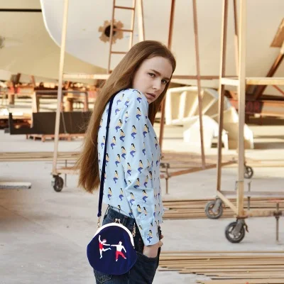 Женская винтажная сумка YIZI store бархатная сумка-мессенджер с вышивкой полукруглая