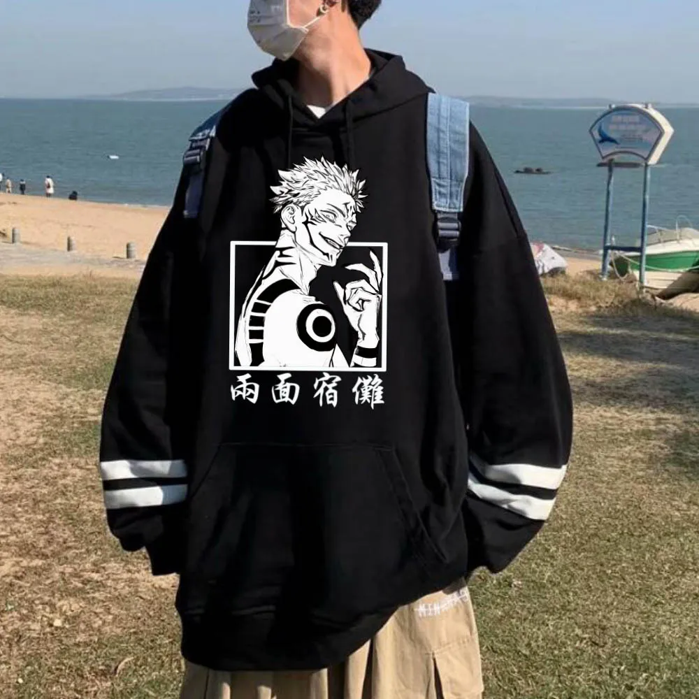 

Jujutsu Kaisen Hot Anime Hoodie Fashion Long Sleeve Casual Print