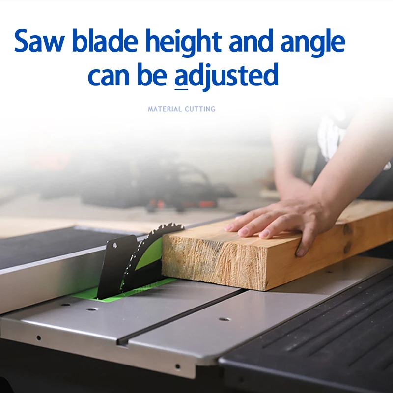 10-дюймовая деревообрабатывающая многофункциональная настольная пила режущий