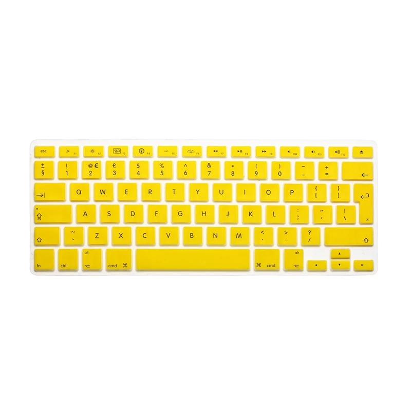 Ультратонкий чехол для клавиатуры MacBook Air Pro Retina 13 15 17 дюймов A1466 A1502 A1398 A1286