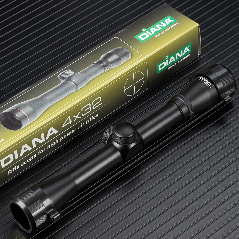 Винтовочный оптический прицел DIANA 4X32 тактический с одной трубкой и двойным
