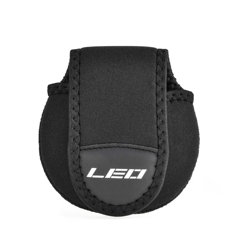 Портативная черная защитная сумка для спиннинговой рыболовной катушки чехол