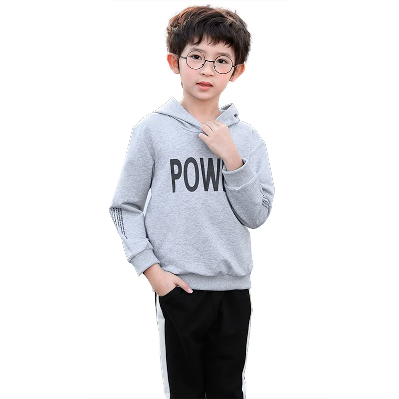 

Children's Hooded Sweatshirt Autumn Spring Cotton Hoodies Tops Boy Girl Shirt Long-sleeved Sweatshirt Children Sweater Clothes