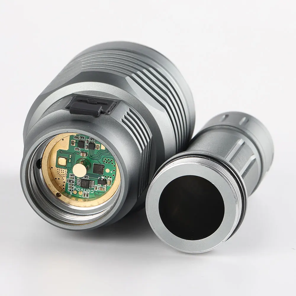 Precio Convoy-Linterna De Alta Potencia M21D Con XHP70.2 Led, 4300lm, Puerto De Carga Tipo C, Linterna De Flash EDC, 21700, Luz De Camping