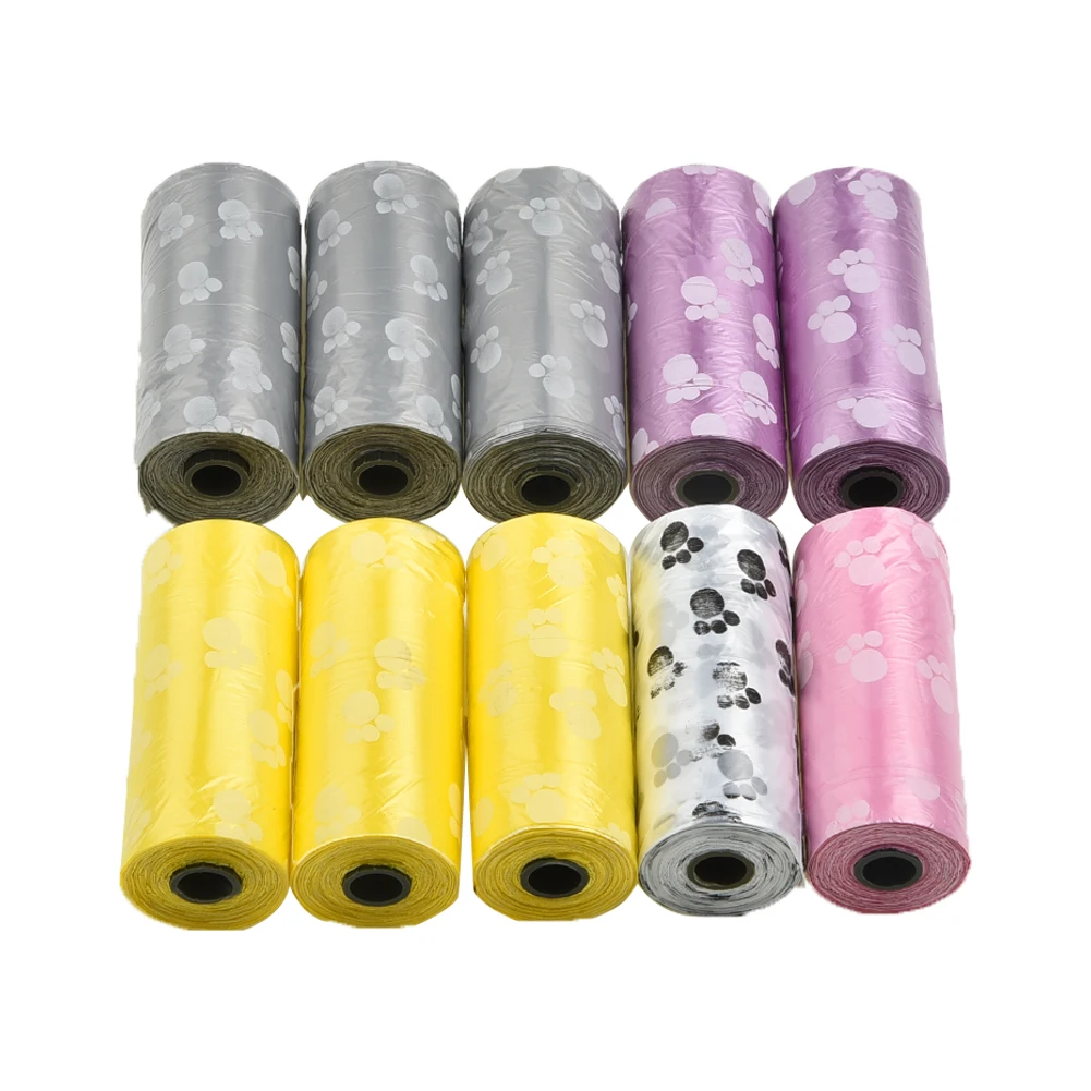 

10Roll 150pcs Set Degradable Pet Waste Poop Bags Dog Cat Clean Up Garbage Bag Protable Pet Cat Dog Supplies Poop Garbage Bag